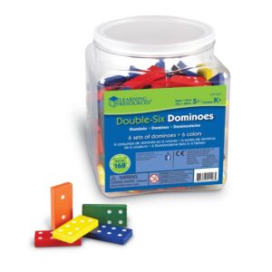 DOUBLE-SIX DOMINOES, SET OF 168