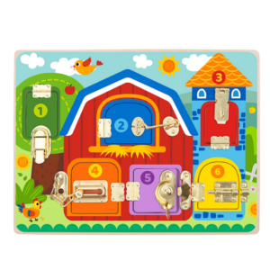 TABLERO ACTIVIDADES DE CERRAJOS - LATCHES ACTIVITY BOARD