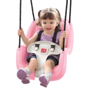 COLUMPIO DE BEBE ROSADO - INFANT TO TODDLER SWING (ROSADO) KRAFT CARTON