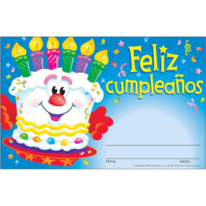FELIZ CUMPLEAÑOS RECOGNITION AWARD COGNITION AWARDS