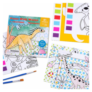 PAINT WITH WATER DINOSAURS