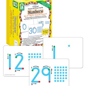 TEXTURED TOUCH AND TRACE: NUMBERS