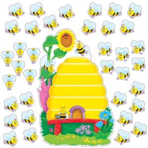 BUZZY BEEHIVE BULLETIN BOARD SET