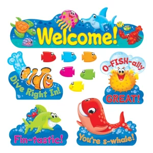 SEA BUDDIES WELCOME BULLETIN BOARD SET
