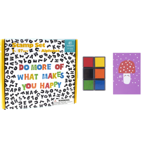 STAMP SET ALPHABET