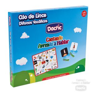 TABLERO DÍFONO VOCÁLICO CANTANDO DACTIC