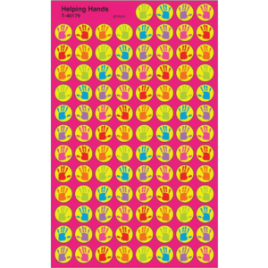 HELPING HANDS SUPERSPOTS STICKERS