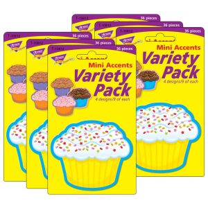CUPCAKES MINI ACCENTS VARIETY PACK