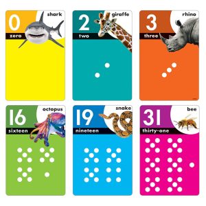 ANIMALS COUNT 0 31 LEARNING SETS