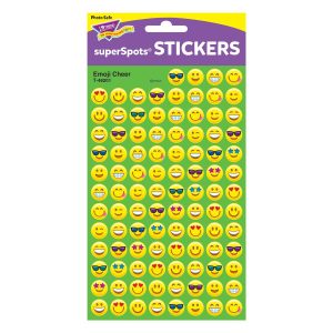EMOJI CHEER SUPERSPOTS STICKERS