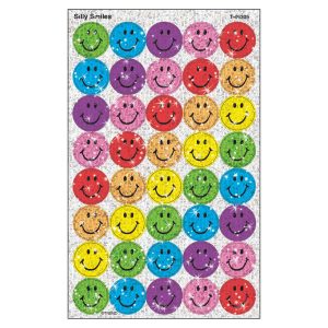 SILLY SMILES SUPERSPOTS STICKERS SPARKLE