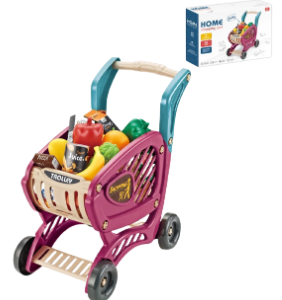 CARRETA DE SUPERMERCADO - SHOPPING CART MORADO 42PCS