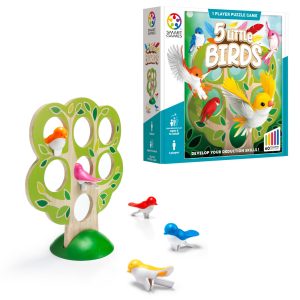 JUEGO DE LOGICA DE AVES - 5 LITTLE BIRDS