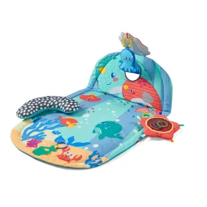 ABOVE AND BEYOND TUMMY TIME MAT IN KRAFT BROWN CLOSED BOX WITH LINE ART/NOT IN COLOR RETAIL PACKAGE)