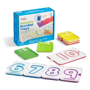 NUMEROS SENSORIALES - SENSORY NUMBER TRAYS