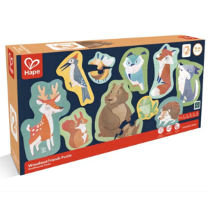 ROMPECABEZAS DE ANIMALES DEL BOSQUE - WOOLAND FRIENDS PUZZLE