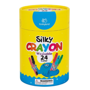 CRAYONES LAVABLES - WASHABLE CRAYON 24 COLORS