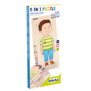 ROMPECABEZAS DEL CUERPO HUMANO DE NIÑO - BODY PUZZLE BOY