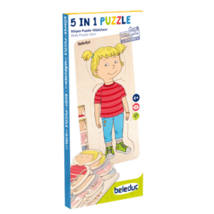 ROMPECABEZAS DEL CUERPO HUMANO DE NIÑA - BODY PUZZLE GIRL