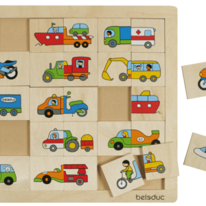 ROMPECABEZAS DE TRANSPORTES - MIX AND MATCH TRANSPORT
