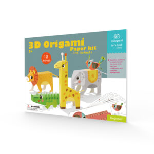 ORIGAMI PAPER KITTHE ANIMALS