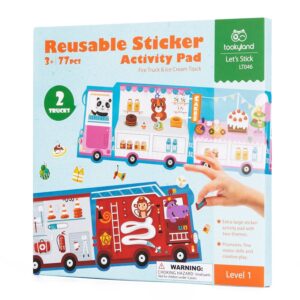 REUSABLE STICKERS ACTIVITY PAD