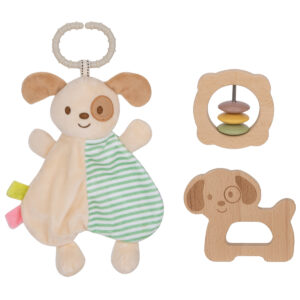 PERRO PELUCHE SUAVE PARA BEBE - BABY COMFORT TOY DOG