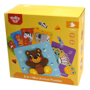 ROMPECABEZAS DE ANIMALES PEQUEÑOS - MINI ANIMAL PUZZLE