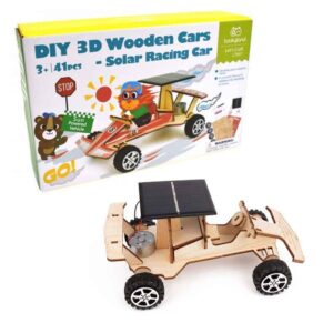 WOODEN CARS SOLAR RACING CAR