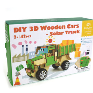 WOODEN CARS SOLAR TRUCK