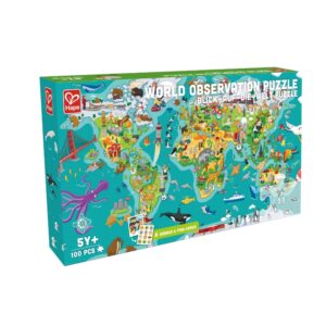 ROMPECABEZAS MAPA MUNDI - WORLD OBSERVATION PUZZLE