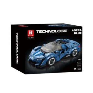TECHNOLOGIE 805 CARRO AZUL 327 PCS