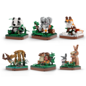 WONDERFUL ANIMALS SET OF 6