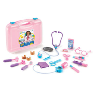 SET DE DOCTOR - PRETEND AND PLAY DOCTOR SET - PINK