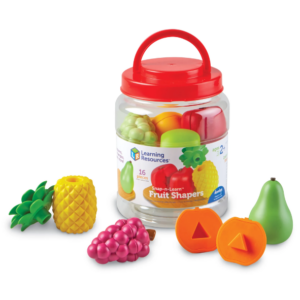 FRUTAS - SNAP-N-LEARN FRUIT SHAPERS