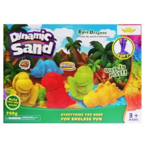 DINAMIC SAND DINOSAURIOS 750G