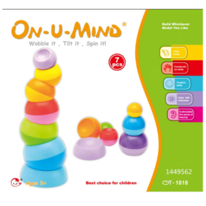 ON-U-MIND WOOBLE IT, TILT IT, SPIN IT 7 PCS