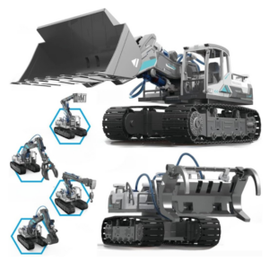 MAQUINAS DE CONSTRUCCION HYDRAULICAS -HYDRAULIC CONSTRUCION MACHINE 6 IN 1