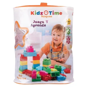 KIDZ TIME MEGABLOCKS 80 PCS