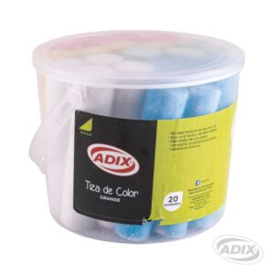 TIZA GRANDE 20U SURTIDO ADIX