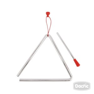 TRIÁNGULO MUSICAL 16CM DACTIC