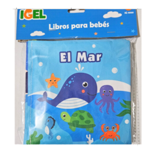 LIBROS DE TELA PARA BEBE (6 UN)
