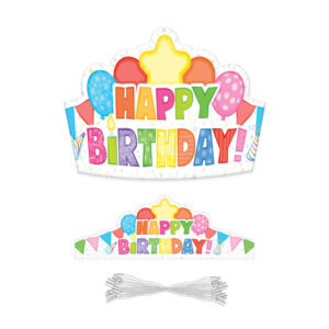HAPPY BIRTHDAY CROWNS