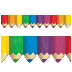 JUMBO COLOR PENCILS BORDER EZ BORDER