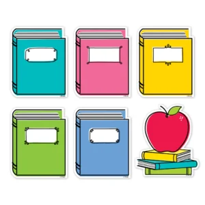 DOODLE BOOKS CORE DECOR 6 INCH DESIGNER CUT OUTS