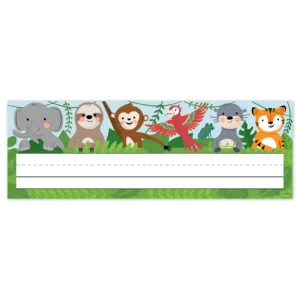 JUNGLE FRIENDS NAME PLATES