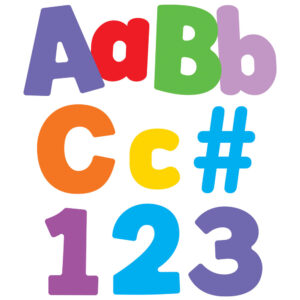 COLOR SPLASH COMBO PACK EZ LETTERS
