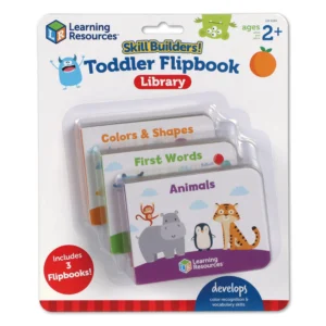 LE 6190 - SKILL BUILDERS TODDLER FLIPBOOK LIBRARY