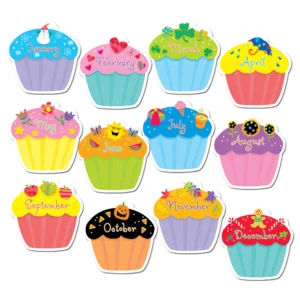 CUPCAKES 10 DESIGNER CUT OUTS