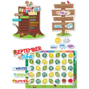CALENDAR SET WOODLAND FRIENDS BULLETIN BOARDS